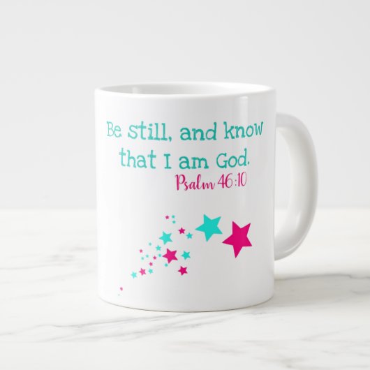 Be Still - Jumbo Mug (Devant droit)