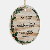 Be Still Keramisch Ornament (Rechts)