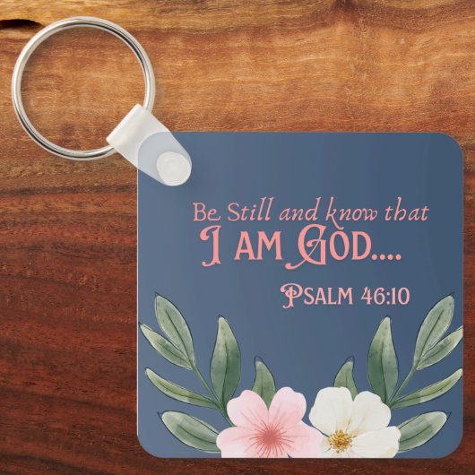 Be Still Keychain (Voorkant)