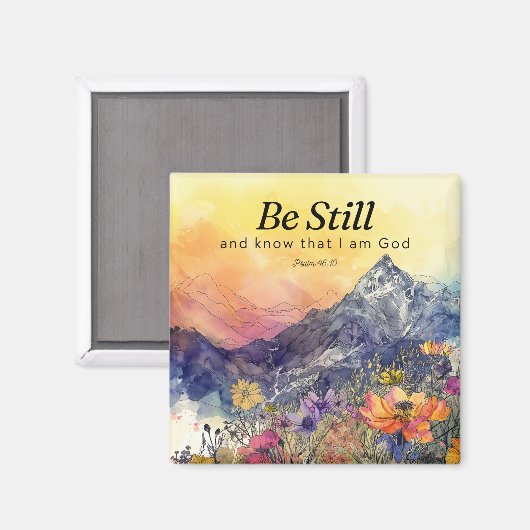 Be Still Magneet (Voorkant / Achterkant)