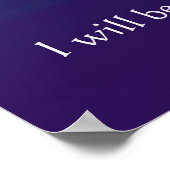 Be Still Poster (Hoek)