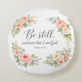 Be still round pillow rond kussen