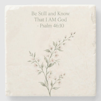 Be Still Stone Coaster Stenen Onderzetter