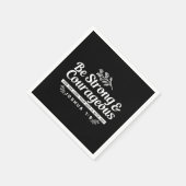 Be Strong and Courageous – Joshua 1:9 Bible Verse  Servet (Hoek)