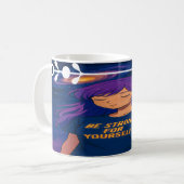 Be Strong for Yourself – Inspirational Anime Mug (Devant gauche)