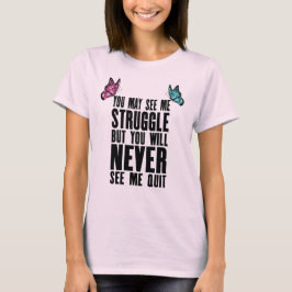 BE THE BUTTERFLY - Lees uitleg - T-shirt
