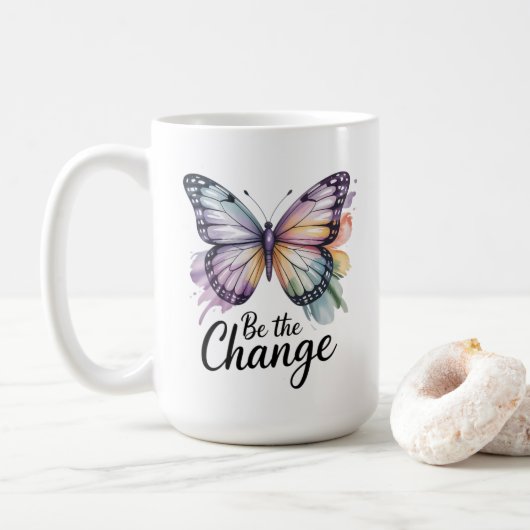Be the Change Koffiemok (Met donut)