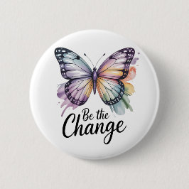 Be the Change Ronde Button 5,7 Cm