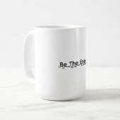 Be The Energy Motivational Mug Gift (Devant gauche)