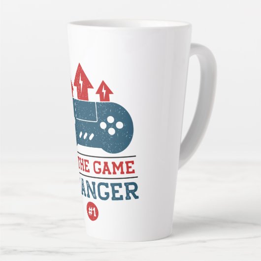 Be the game changer #1 Gaming Latte Mok (Rechterhoek)