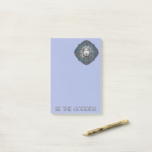 Be the Goddess Post-It Notes (Sur un bureau)