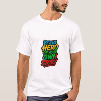 Be the Hero - Citation Motivationnelle T-shirt