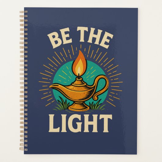 Be the Light - Inspirational T-Shirt Design (Devant)