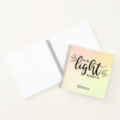 Be the Light Matthew 5:14 Custom Name Journal (Intérieur)