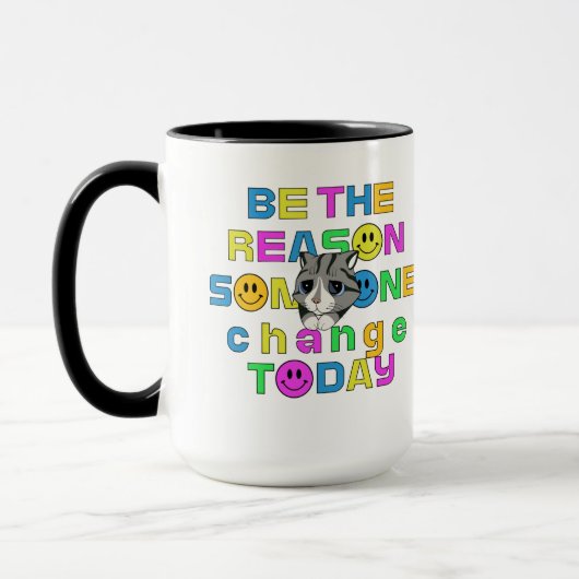 be the reason someone change today tea mug (Gauche)
