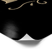 Be the Reason Someone Smiles Today Sepia Poster (Coin)