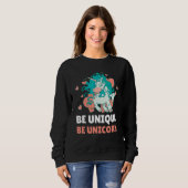 Be Unique Be Unicorn 1 Trui (Voorkant volledig)