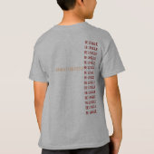 Be Unique T-shirt (Achterkant)