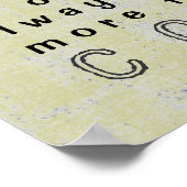 BE UZELF - 12x12 Poster (Canvasoptie) (Hoek)