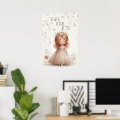 be wild, be kind, be you poster (Thuiskantoor)