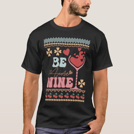 Be Wine Ugly Sweaters idea  Anti Valentine's Day (Voorkant)