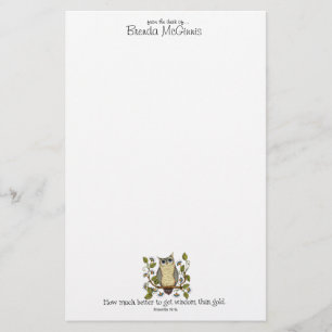 Be Wise - Stationery Briefpapier