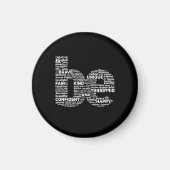 Be Word Art Magnet (Devant)