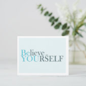 Be You - carte postale motivante (Debout devant)