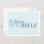Be You - carte postale motivante (Devant / Derrière)