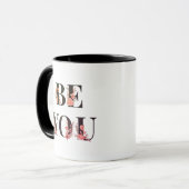 Be You - Mug Floral Retro (Devant gauche)
