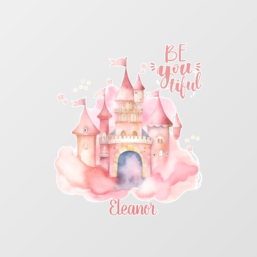 Be-you-tiful aanpasbaar raamsticker (Vel)