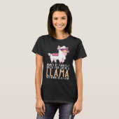Be Yourself Always And Be A Llama T-shirt (Voorkant volledig)