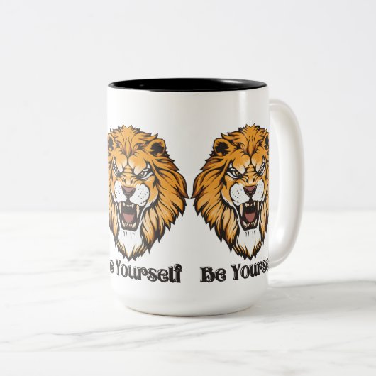 Be Yourself - Attitude cite tasse de café (Devant droit)