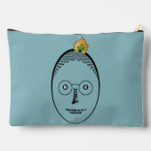 Be Yourself Face, Black Ink Accessory Pouch  Etui (Achterkant)