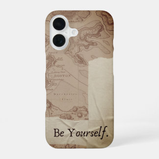 "BE YOURSELF" IPHONE 16 CASE HOESJE
