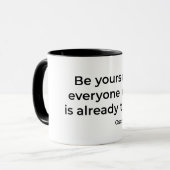 Be yourself mok (Voorkant links)