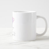 Be Yourself No Matter What They Say - jumbo mug Extra Grote Beker (Rechts)