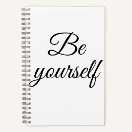 Be yourself notitieboek