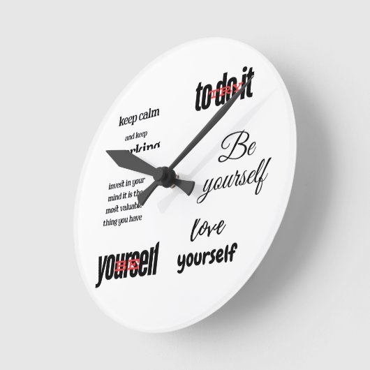 Be yourself ronde klok (Hoek)