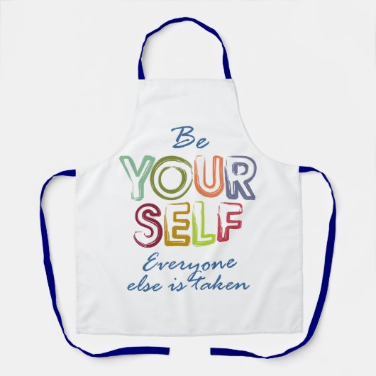 Be yourself schort (Voorkant)