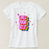 "Be Yourself" T-shirt – Spray Paint serie | CTFOD (Design voorkant)