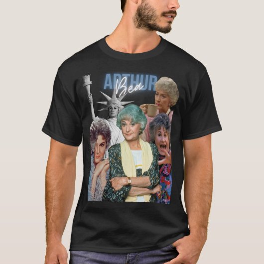 Bea Arthur Icon Collage Shirt (Voorkant)