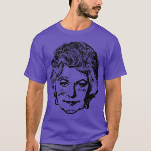 Bea Arthur Punksthetic Face Design T-shirt