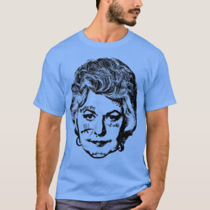 Bea Arthur Punksthetic Face Design T-shirt
