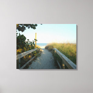 Beach Access Canvas afdrukken