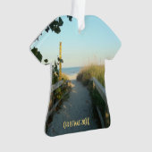 Beach Access Dated Ornament (voorkant)