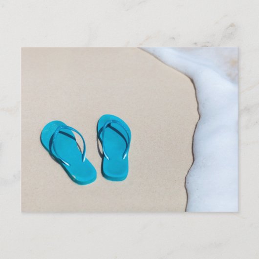 Beach accessoires briefkaart (Voorkant)