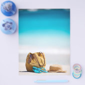 Beach accessoires flyer (Enkel)