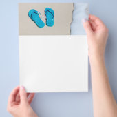 Beach accessoires flyer (Hand)