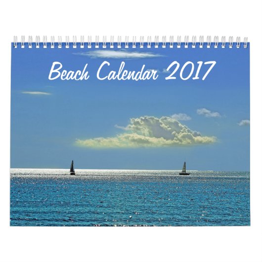 Beach Agenda 2017 Kalender (Hoes)